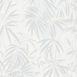 Papier Peint Vinyle Expansé sur Intissé Motif Bambou Gris – Erismann - réf. 10067-31