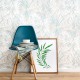 Papier Peint Vinyle Expansé sur Intissé Motif Bambou Bleu – Erismann - réf. 10067-18