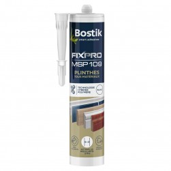 Bostik mastic FIXpro MSP 109 Plinthes tous matériaux 290 ML