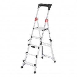 Escabeau telescopique 5 marches Hailo - TL100 8795-001