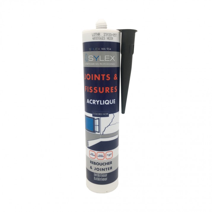 Sylex MA 904 Noir Mastic Joints et Fissures 280ml