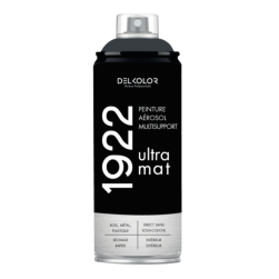 Peinture aérosol DELKOLOR 1922 MAT - 400 ml