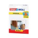 Bande isolante calfeutrage bas de porte 1m x 38 mm TESA