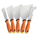 Ensemble de 5 couteaux à maroufler Inox CIRET