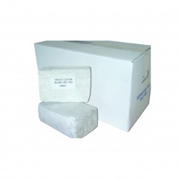 Chiffons coton blanc 10x1KG - Sylex