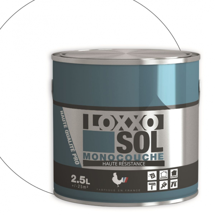 Loxxo Peinture Sol - Monocouche - Haute Résistance - Intérieur & Extérieur