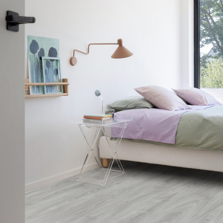 Dalles Vinyles - A coller - Moduleo Roots 40 - Midland oak 22929 - 132 X 19,6 cm