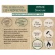 Toile de rénovation ECO GREEN aspect lisse 160g/m² - 25m x 1,06m