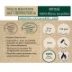 Toile de rénovation ECO GREEN aspect lisse 130g/m² - 25m x 1m