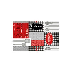 Tapis cuisine retro 50cm x 75cm