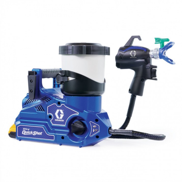 Pulvérisateur Airless Ultra Quickshot 230V - Inclus chargeur et 2 batteries