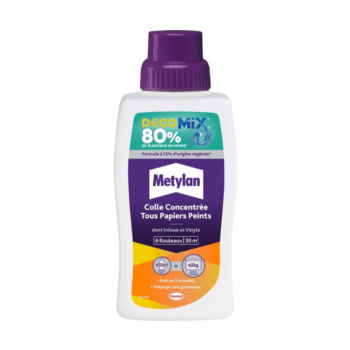 Colle Metylan Decomix - Tous papiers peints - 450ml