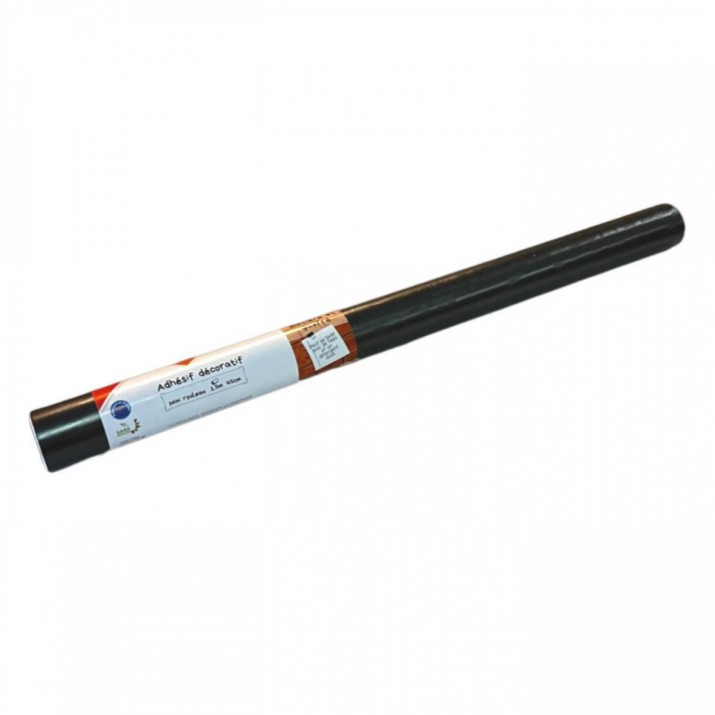 Adhésif Effet Gaufré Baroque Anthracite 5cm x 1,5m