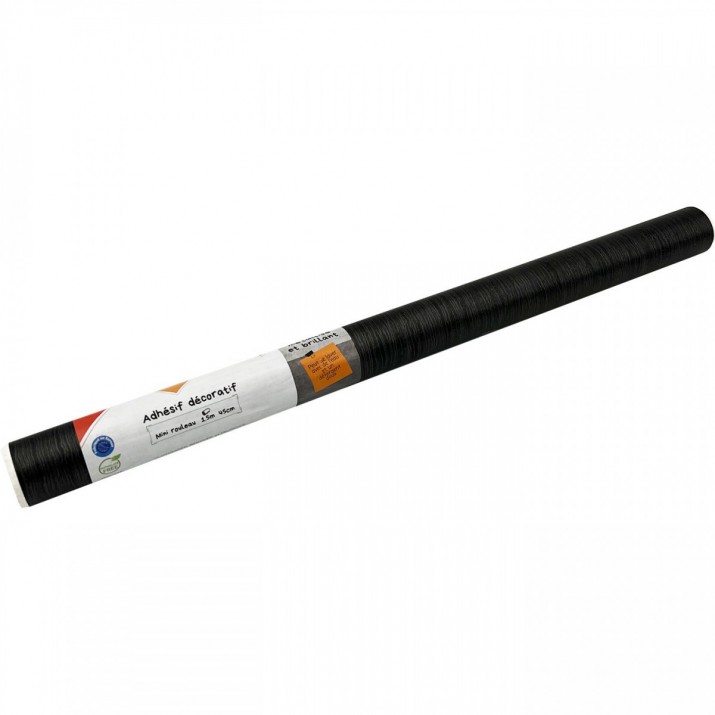 Adhésif Effet Métallisé Wengé Alu 45cm x 1,5m