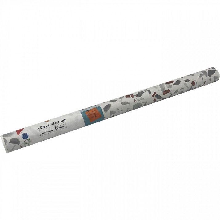 Adhésif Imprimé Terrazzo 45cm x 2m
