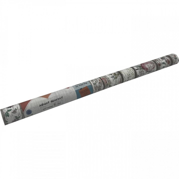 Adhésif Effet Bois Virola 45cm x 2m