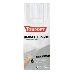 Toupret enduit bande à joint poudre 5 kg