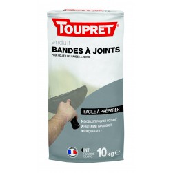 Toupret enduit bande à joint poudre 10 kg