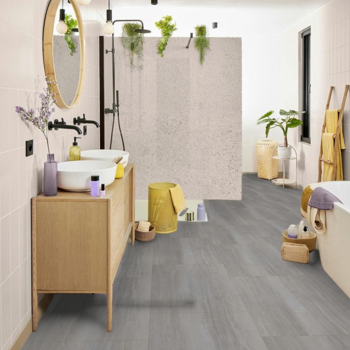 Berry Alloc Dalles Vinyles Spirit Pro Click Comfort 55 – Mineral Grey - réf. 60001473 – 914 x 610 x 5,5 mm