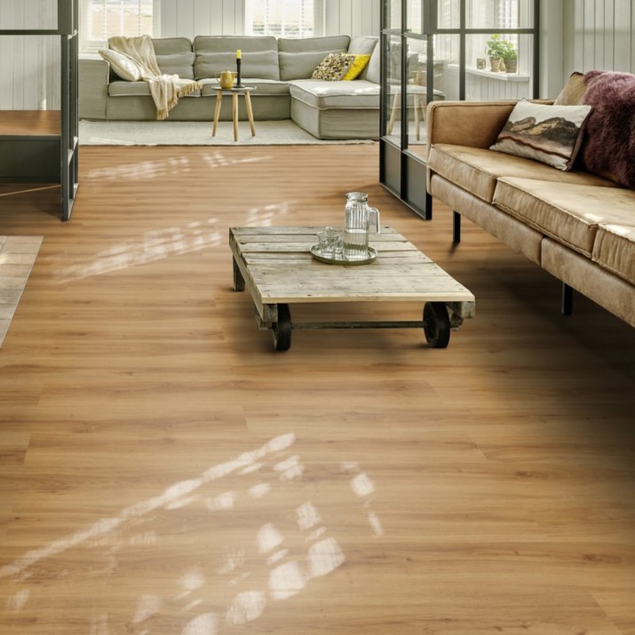 Dalles Vinyles - A coller - Moduleo Roots 40 - Classic oak 24438 - 132 X 19,6 cm