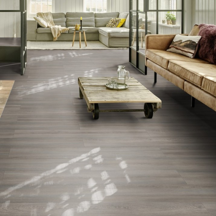 Dalles Vinyles - A coller - Moduleo roots 55 - Ethnic wenge 28282 - 132 x 19,6 cm