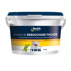 Enduit de rebouchage en pâte Elastique AXTON blanc 1 kg