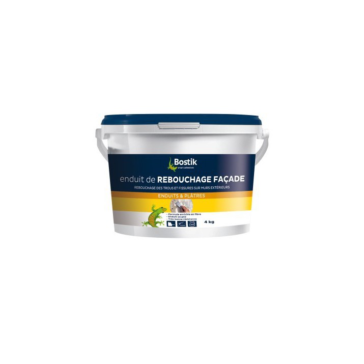 Enduit rebouchage façade pâte 4kg