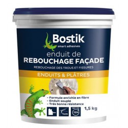 Enduit rebouchage façade pâte 1,5kg