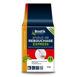 Enduit rebouchage express poudre 5kg