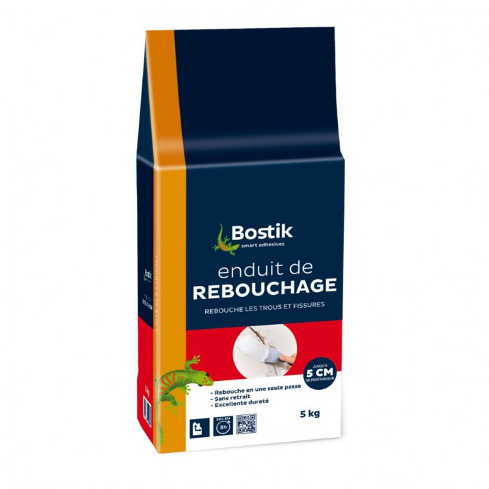 Enduit rebouchage poudre 5kg