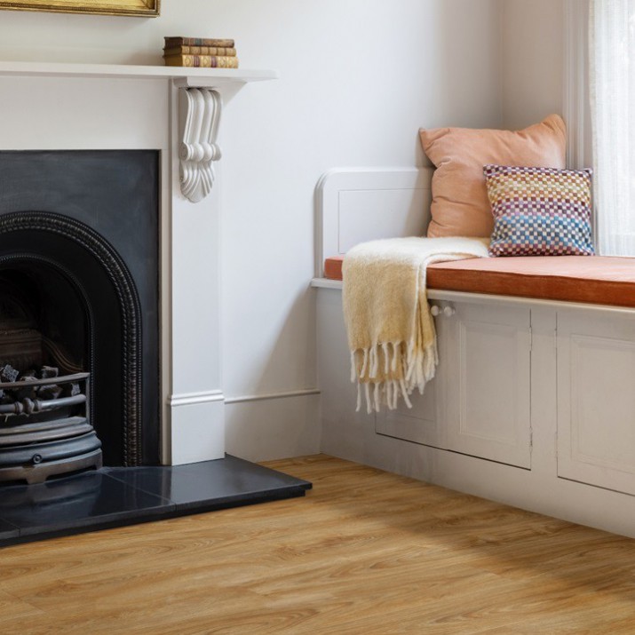 Dalles Vinyles - A coller - Moduleo Roots 40 - Midland oak 22821 - 132 X 19,6 cm