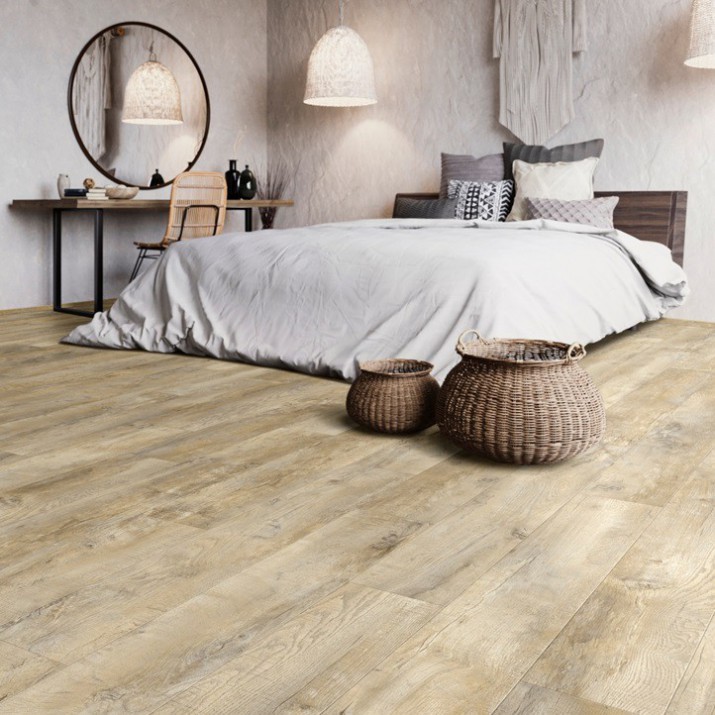 Dalles Vinyles - A coller - Moduleo Roots 55 - Country oak 54925 - 132 x 19,6 cm