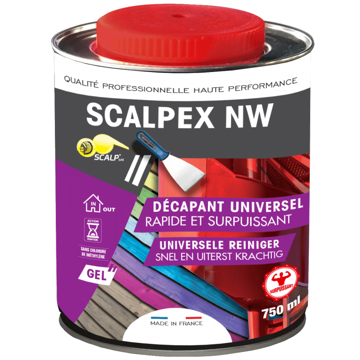 Décapant Façade gélifié universel - SCALPEX NW 0,75 L