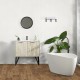 Lame PVC sol Creation 40 à coller Rustic Oak - 184 mm x 1219 mm