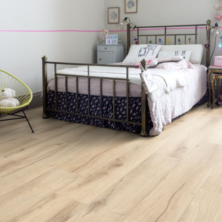 Dalle PVC sol Creation 40 à coller Cedar Pure - 230 mm x 1500 mm