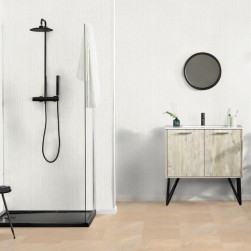 Dalle PVC sol Creation 40 à coller - Curton Stone Light Beige - 457 mm x 914 mm