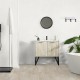 Lame PVC sol Creation 40 à coller White Lime - 184 mm x 1219 mm