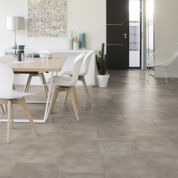 Lame PVC sol Creation 40 Rigid Acoustic Bloom Uni Taupe - 399 mm x 730 mm
