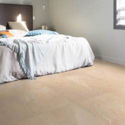 Dalle PVC sol Creation 55 à coller - Curton Stone Light Beige - 457 mm x 914 mm