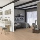 Lame PVC sol Creation 55 à coller Lounge Oak Beige - 230 mm x 1500 mm