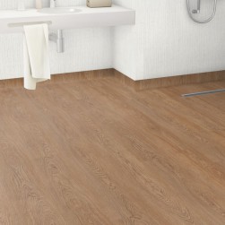 Lame PVC sol Creation 55 à coller - Lounge Oak Chestnut - 230 mm x 1500 mm