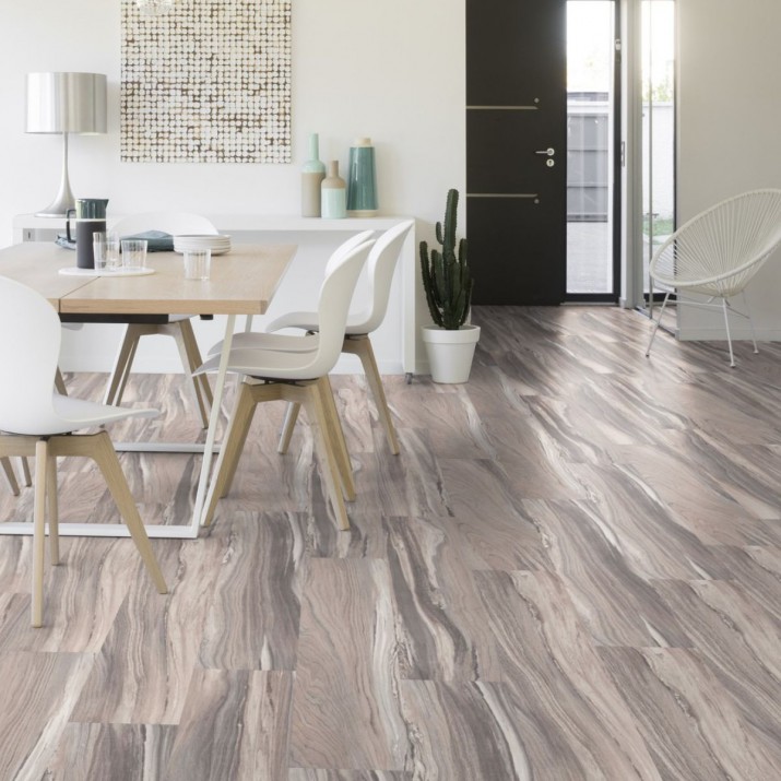 Lame PVC sol Creation 55 à coller - Palissandro Grey - 230 mm x 1500 mm