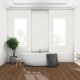 Lame PVC sol Creation 55 à coller - Charming Oak Brown - 184 mm x 1219 mm