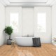 Lame PVC sol Creation 55 à coller - White Lead Oak Blond - 184 mm x 1219 mm
