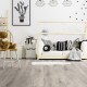 Lame PVC sol Creation 55 à coller - White Lead Oak Shadow Grey - 184 mm x 1219 mm