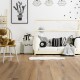 Lame PVC sol Creation 55 à coller - Rigid Acoustic Cedar Brown - 225 mm x 1524 mm