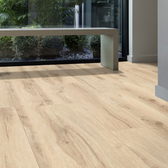 Lame PVC sol Creation 55 Rigid Acoustic Cedar Pure - 225 mm x 1524 mm