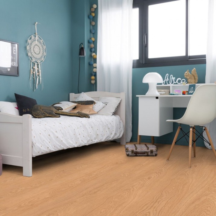 Lame PVC sol Creation 55 Rigid Acoustic - Lounge Oak Natural - 225 mm x 1524 mm