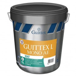 Guittet Guittex L Mono Mat Revêtement d'Imperméabilité Protection Façades - Blanc - 15L