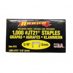 Agrafes ARROW JT21 8MM x1000 L'outil Parfait